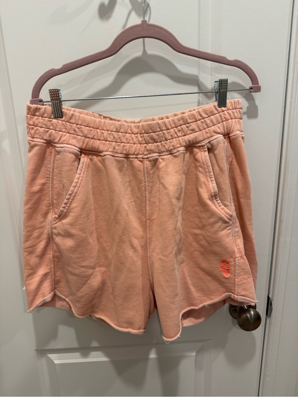 Free People Movement Peach Shorts Sz L